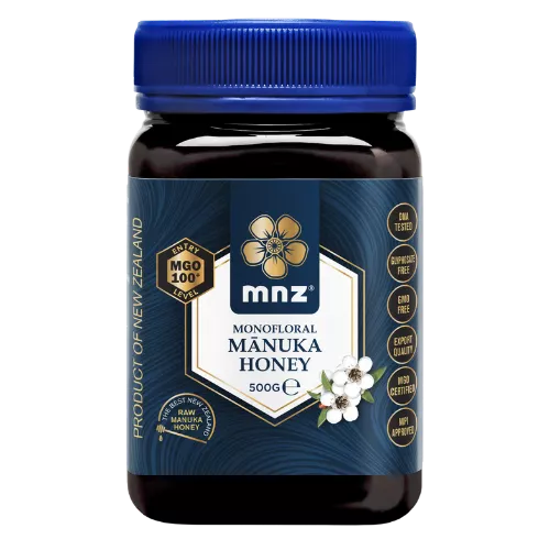 Manuka Honing MGO 100+ 500gr.