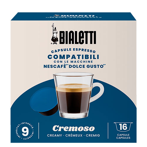 Bialetti Cremoso Dolce Gusto Compatible Capsules 6x16st