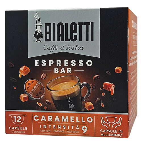 Bialetti Caramello Koffie Capsules 12st