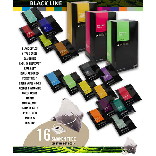 Pure Tea Black Line Startpakket