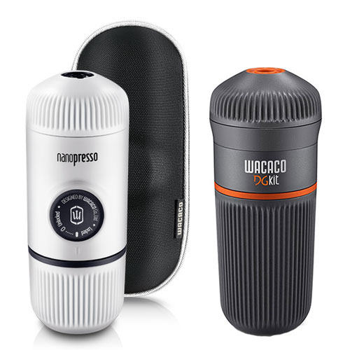 Wacaco Nanopresso Chill White met DG-Kit Adapter