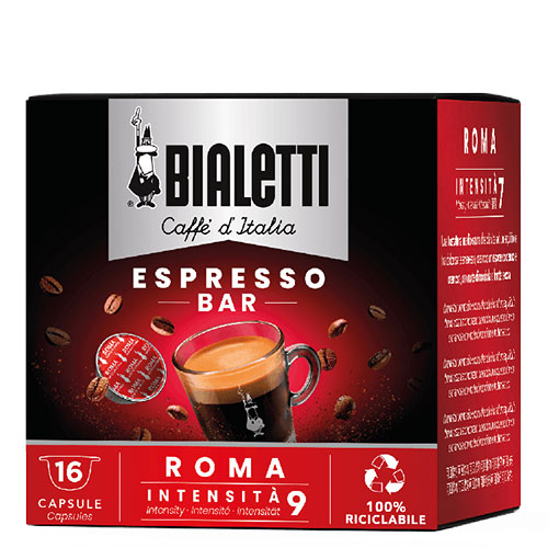 Bialetti Roma Koffie Capsules 16st