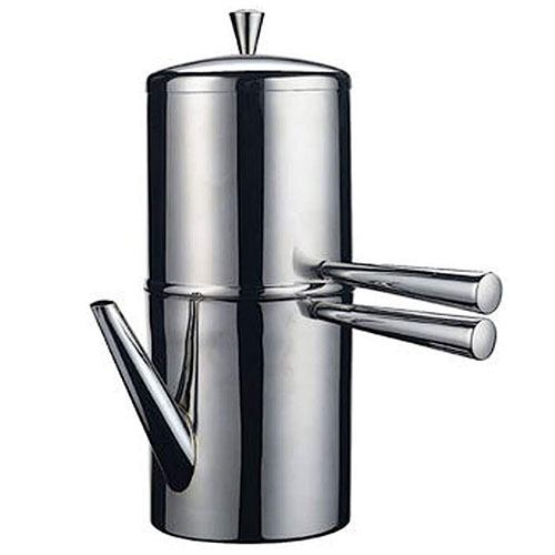 Ilsa Napoletana Cafetière RVS 3 kops