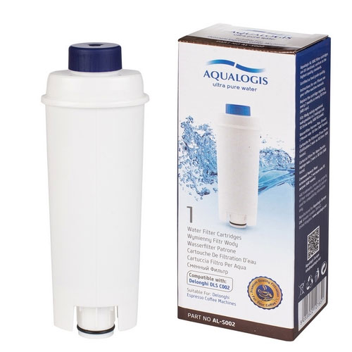 Aqualogis Waterfilter geschrikt voor Delonghi