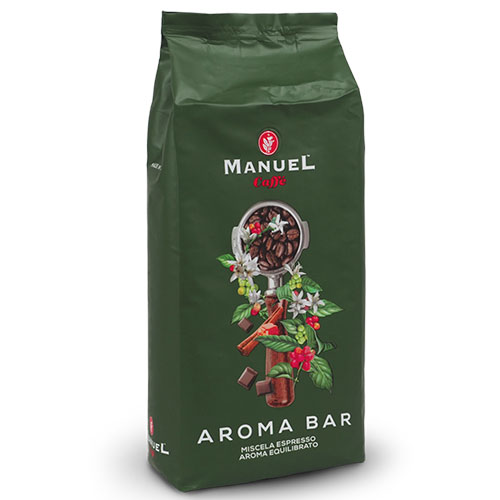 Manuel Caffe Aroma Bar koffiebonen 1000gr